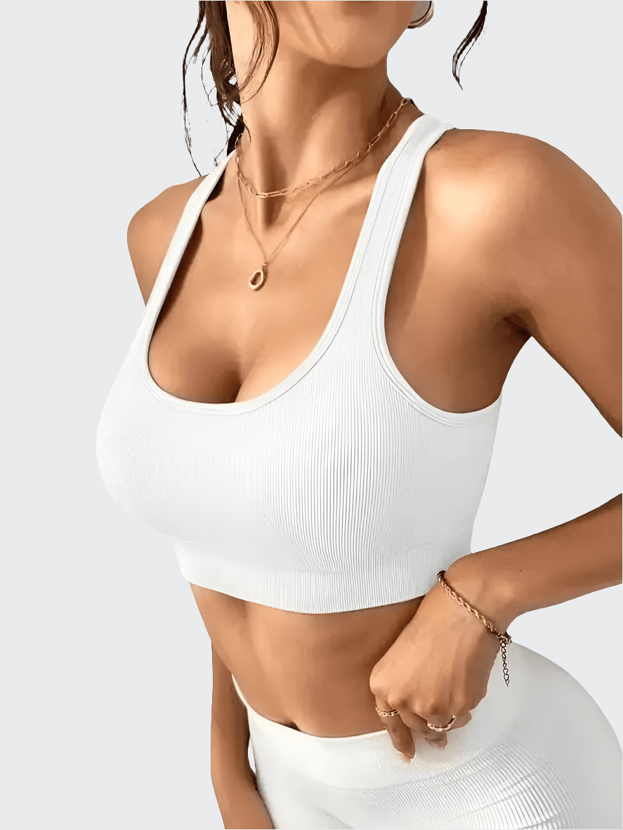 Brassière de Yoga Design Croisé