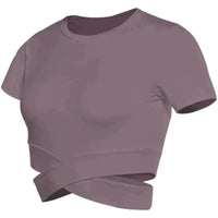 Brassière de Yoga Design Entrecroisé