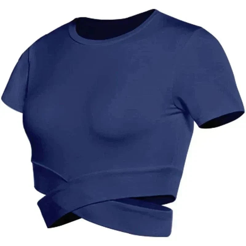 Brassière de Yoga Design Entrecroisé