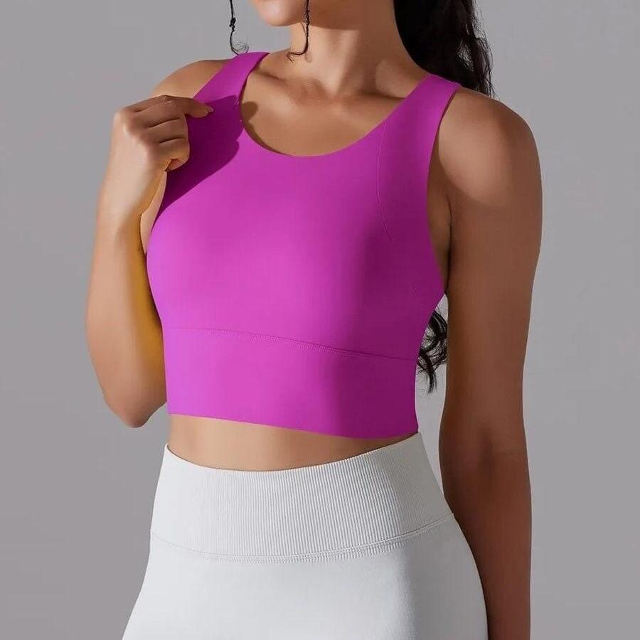 Brassière Sport Anti-Choc Dos Nageur  | Yogaova