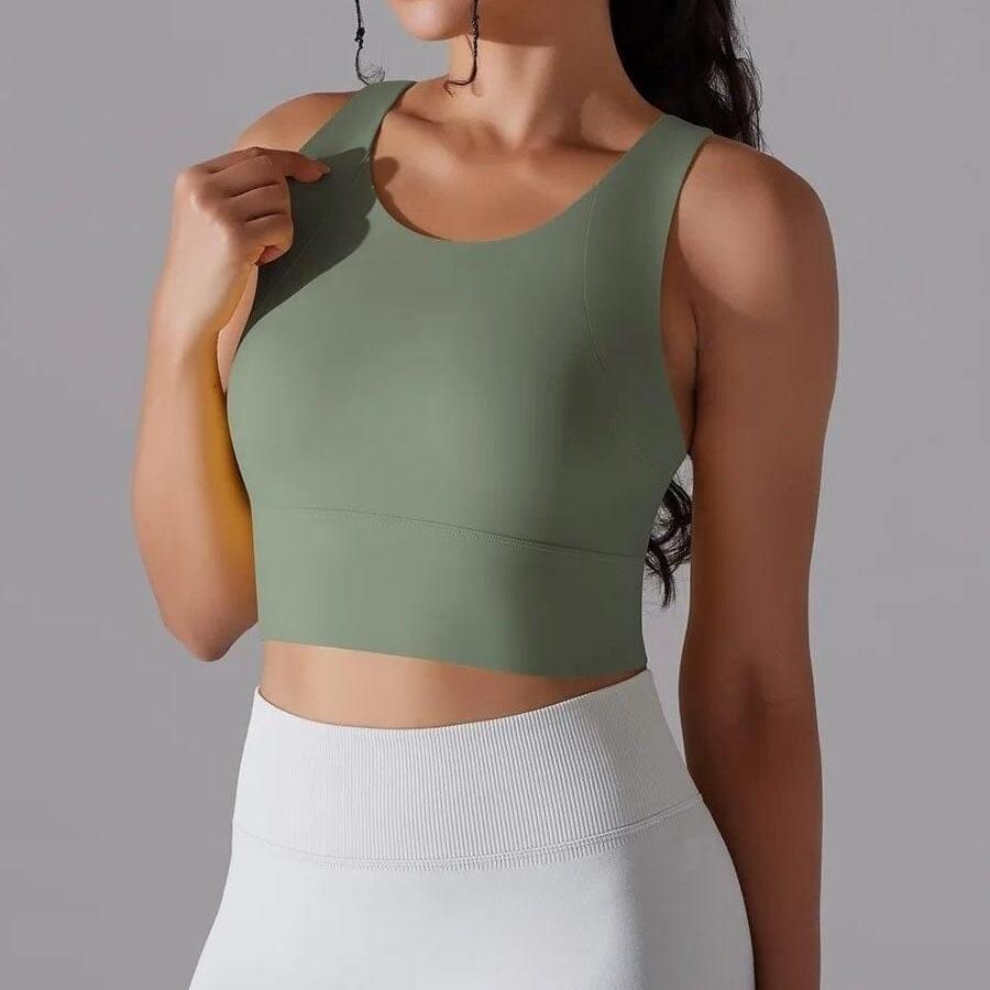 Brassière Sport Anti-Choc Dos Nageur  | Yogaova