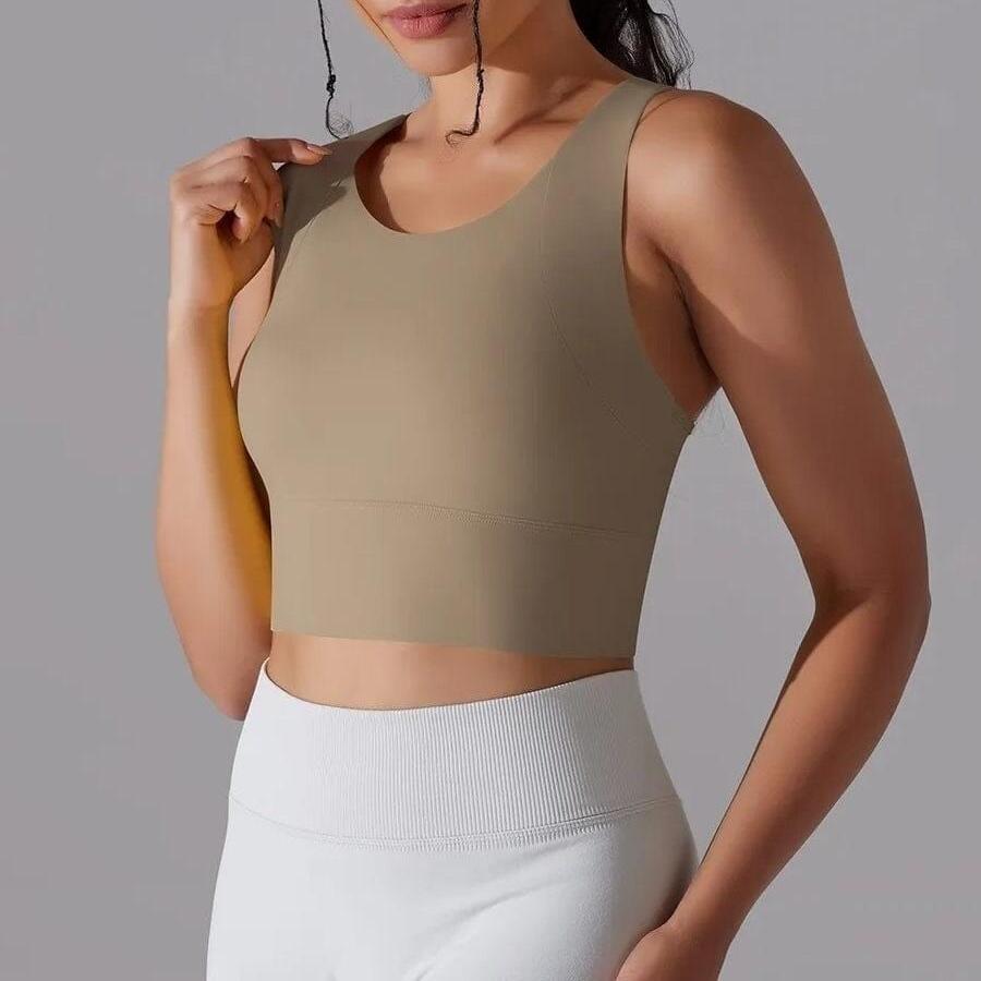 Brassière Sport Anti-Choc Dos Nageur  | Yogaova