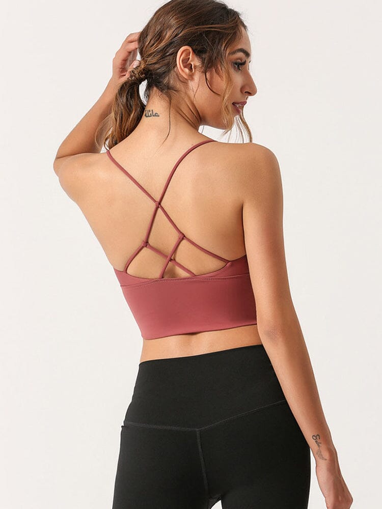 Brassière Sport Bretelles croisées | Yogaova