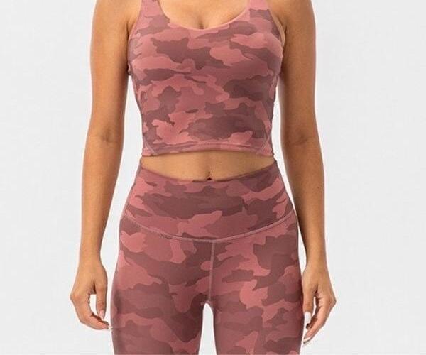 Brassière Sport Camouflage  | Yogaova