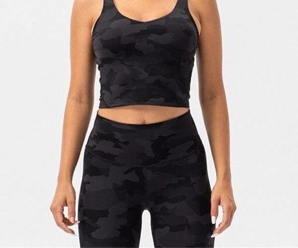 Brassière Sport Camouflage  | Yogaova