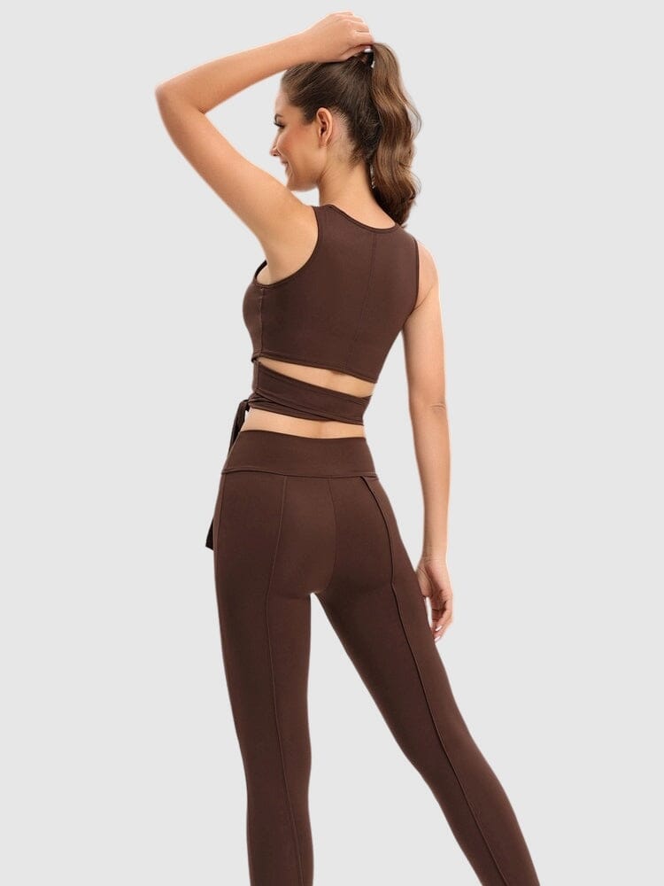Brassière Sport Croisée Devant | Yogaova