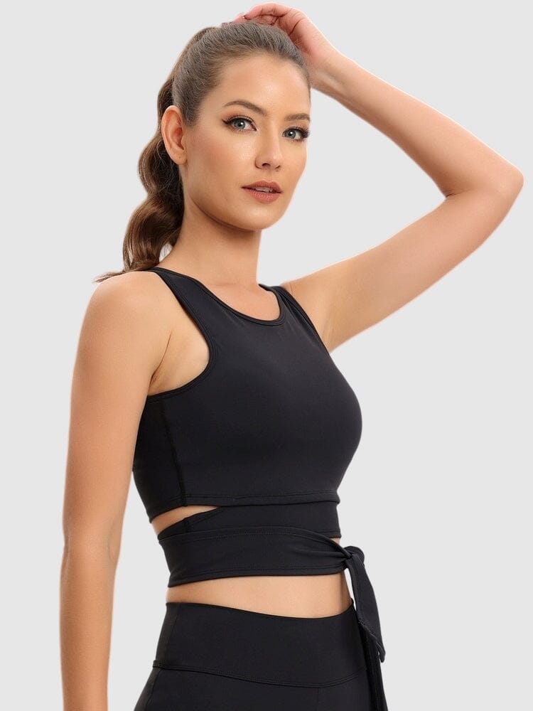 Brassière Sport Croisée Devant | Yogaova