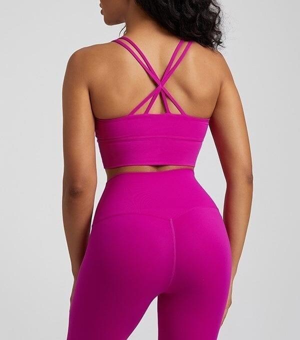 Brassière Sport Dos Croisé  | Yogaova