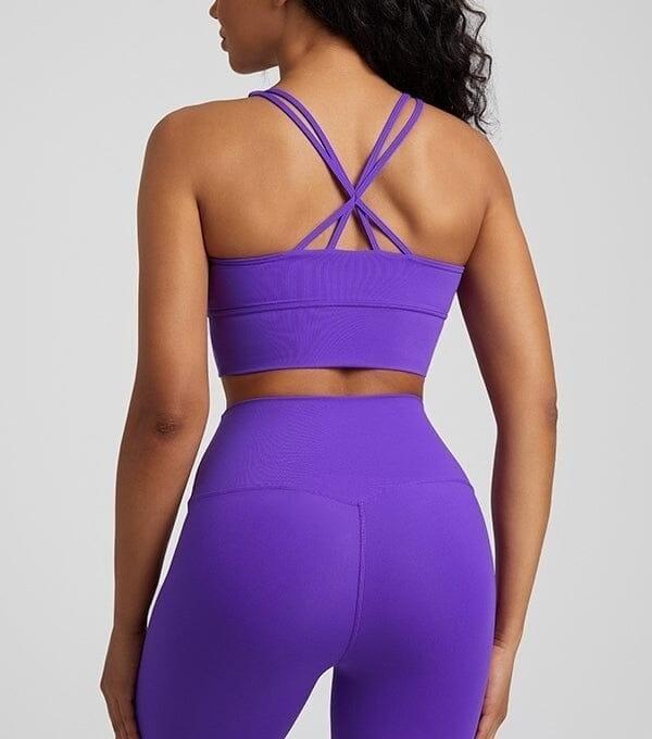 Brassière Sport Dos Croisé  | Yogaova