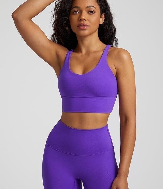 Brassière Sport Dos Croisé  | Yogaova