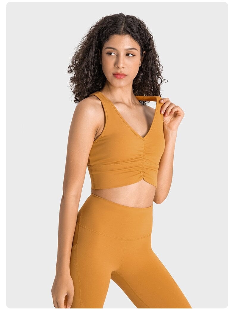 Brassière Sport Dos Nageur Push Up | Yogaova
