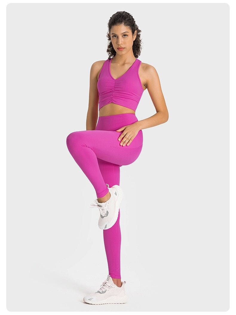 Brassière Sport Dos Nageur Push Up | Yogaova