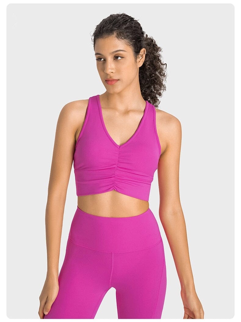 Brassière Sport Dos Nageur Push Up | Yogaova