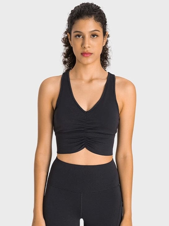 Brassière Sport Dos Nageur Push Up | Yogaova