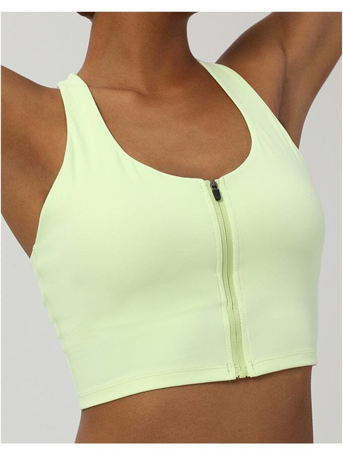 Brassière Sport Fermeture Devant | Yogaova