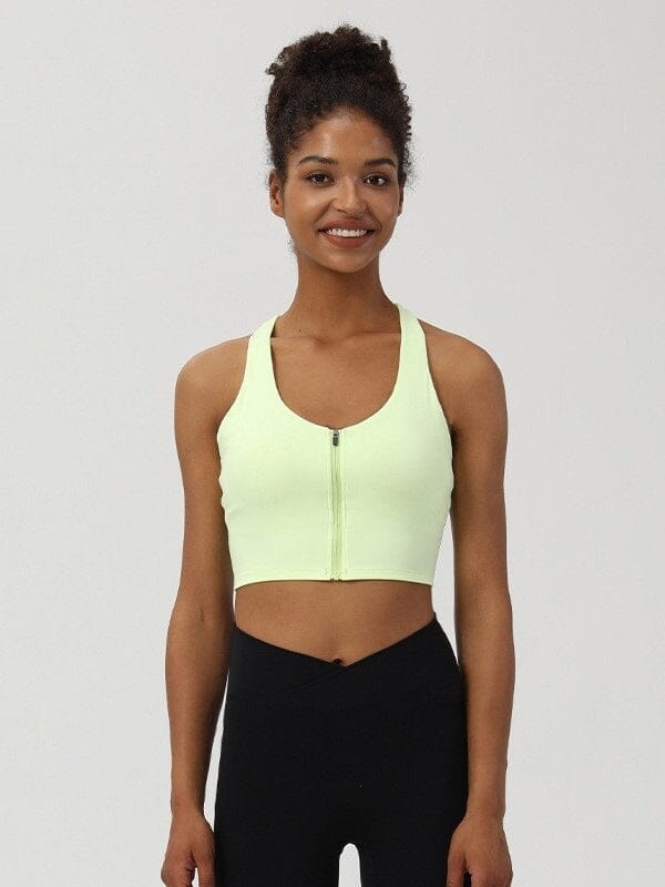 Brassière Sport Fermeture Devant | Yogaova