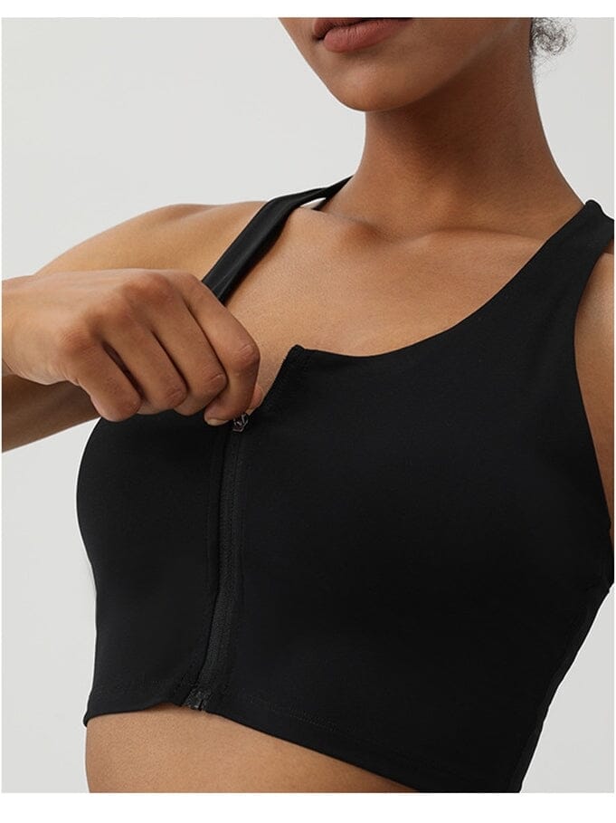 Brassière Sport Fermeture Devant | Yogaova