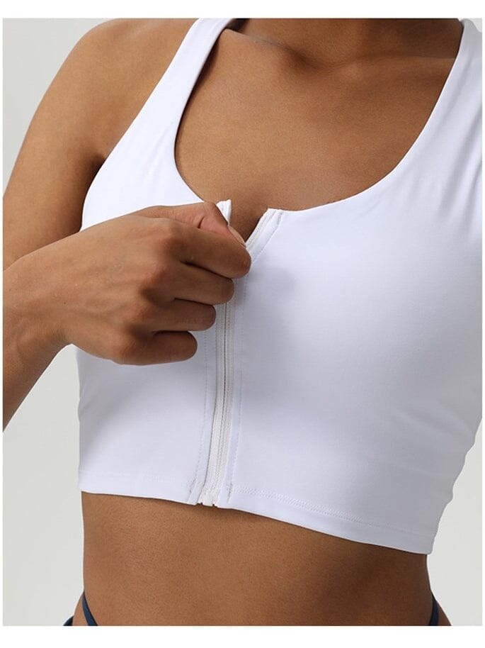 Brassière Sport Fermeture Devant | Yogaova