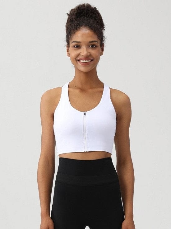 Brassière Sport Fermeture Devant | Yogaova