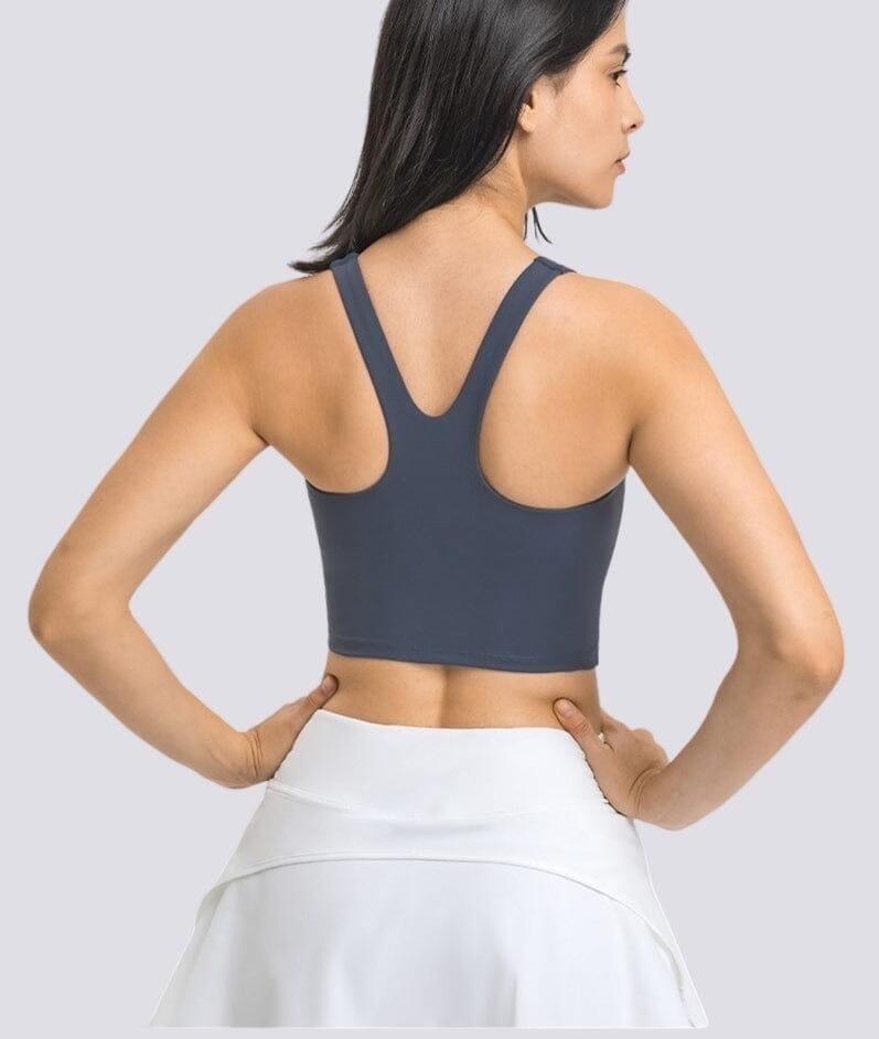 Brassière Sport Fermeture Éclair  | Yogaova