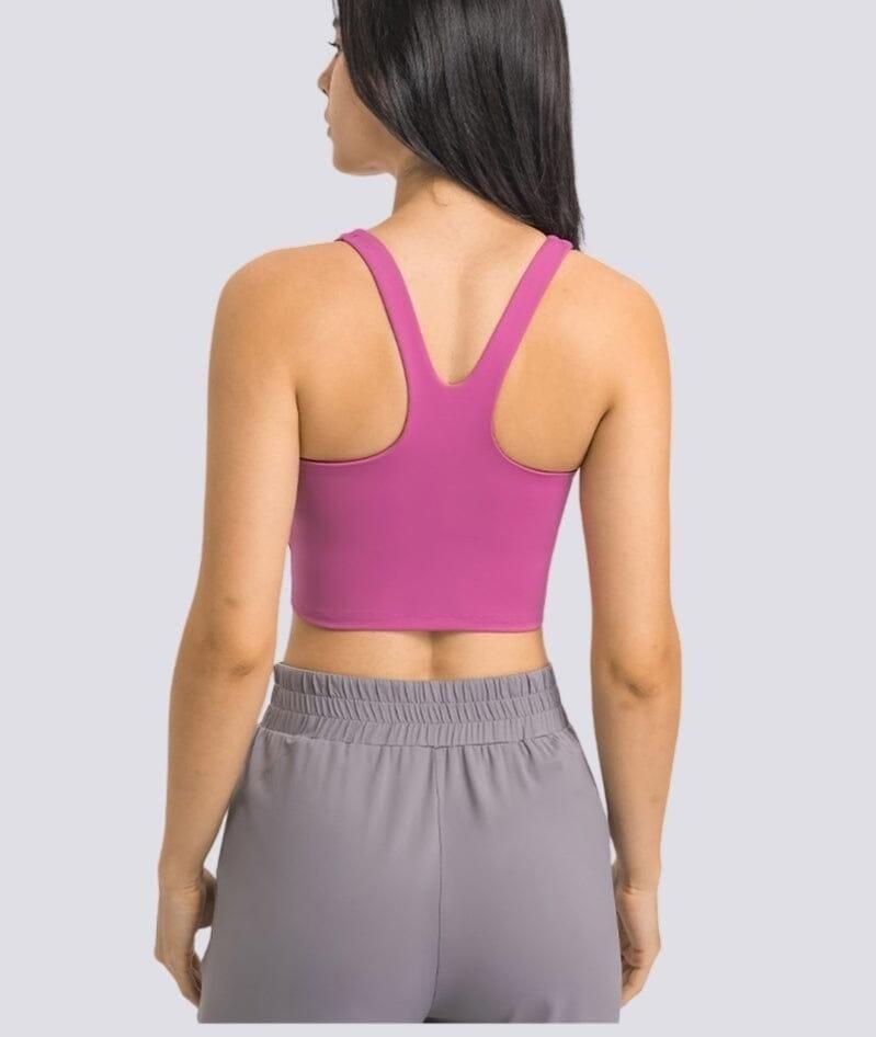 Brassière Sport Fermeture Éclair  | Yogaova