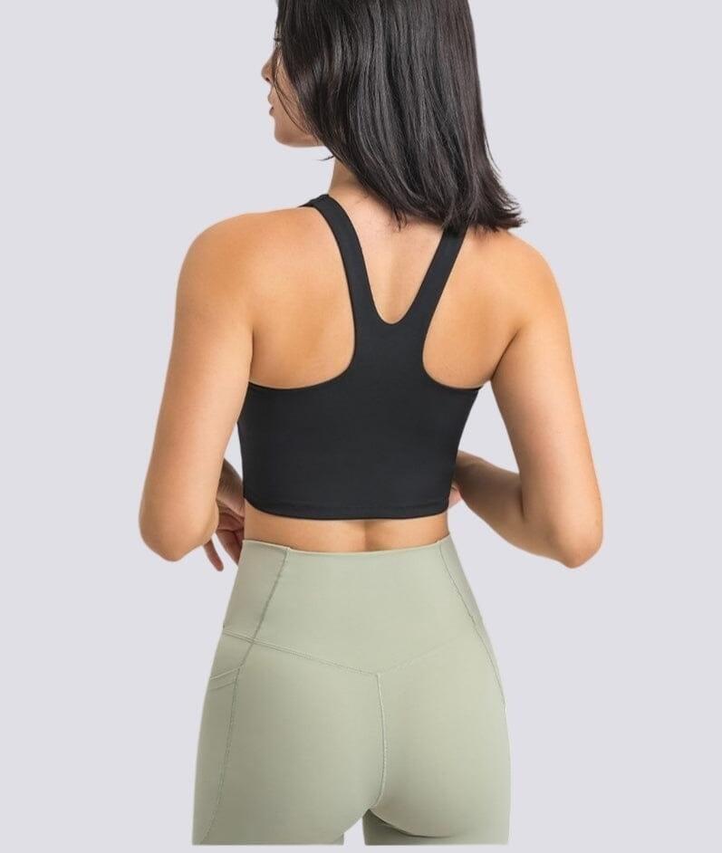 Brassière Sport Fermeture Éclair  | Yogaova