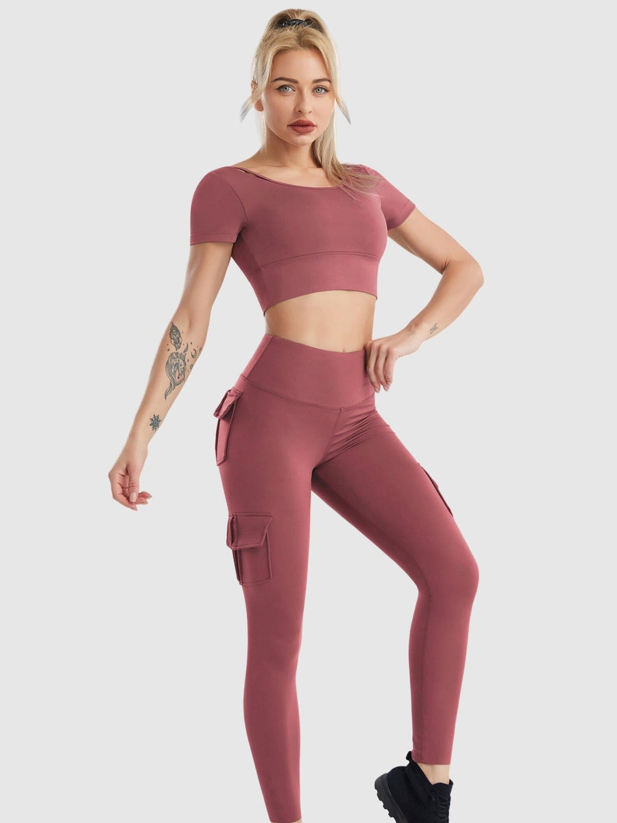 Brassière Sport Manches Courtes | Yogaova