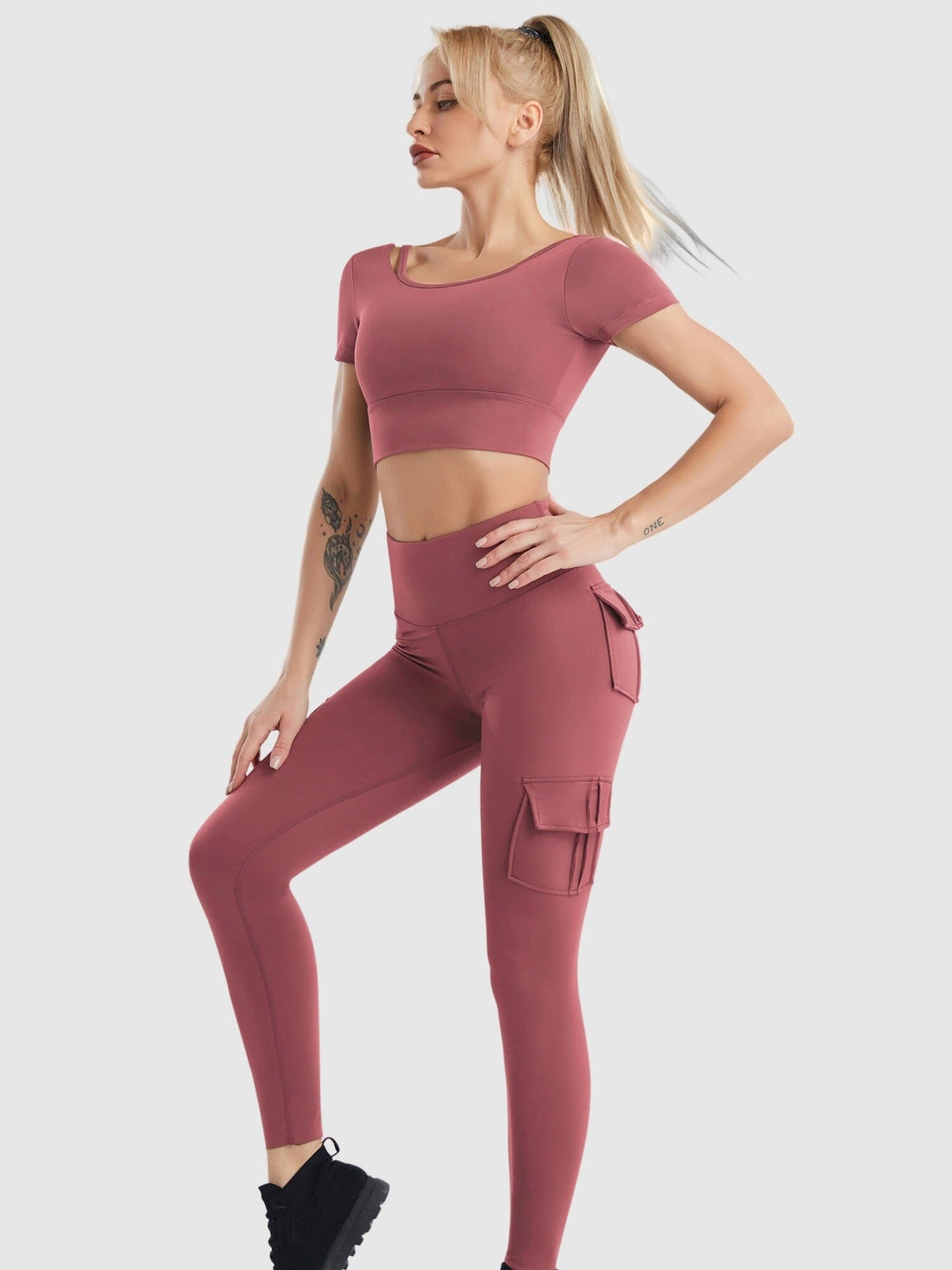 Brassière Sport Manches Courtes | Yogaova