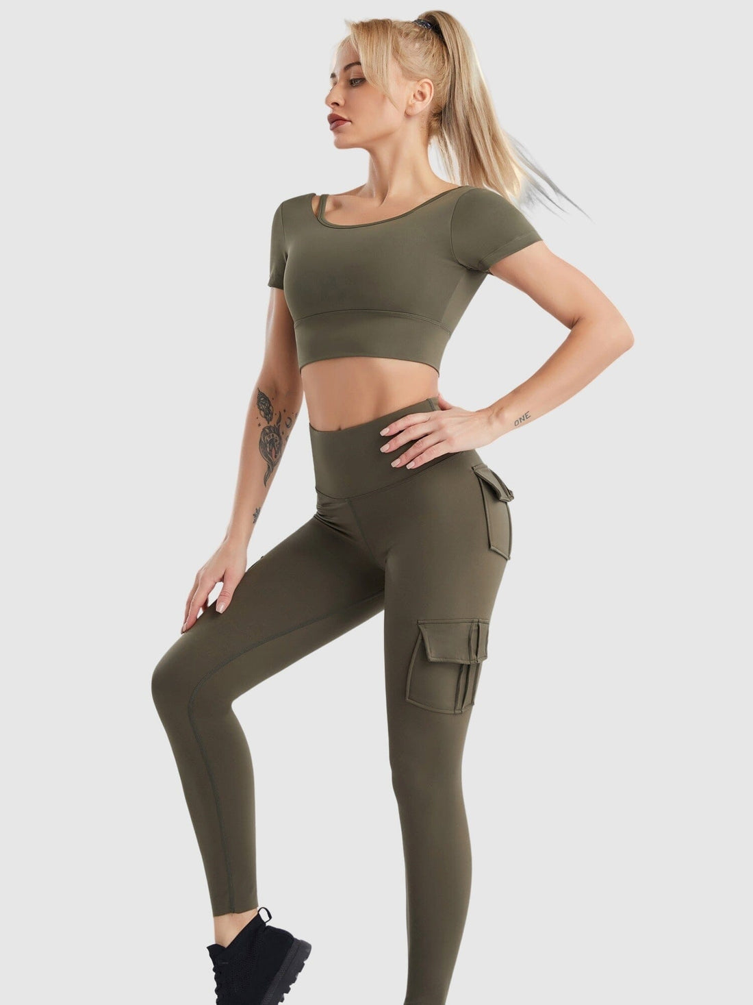 Brassière Sport Manches Courtes | Yogaova