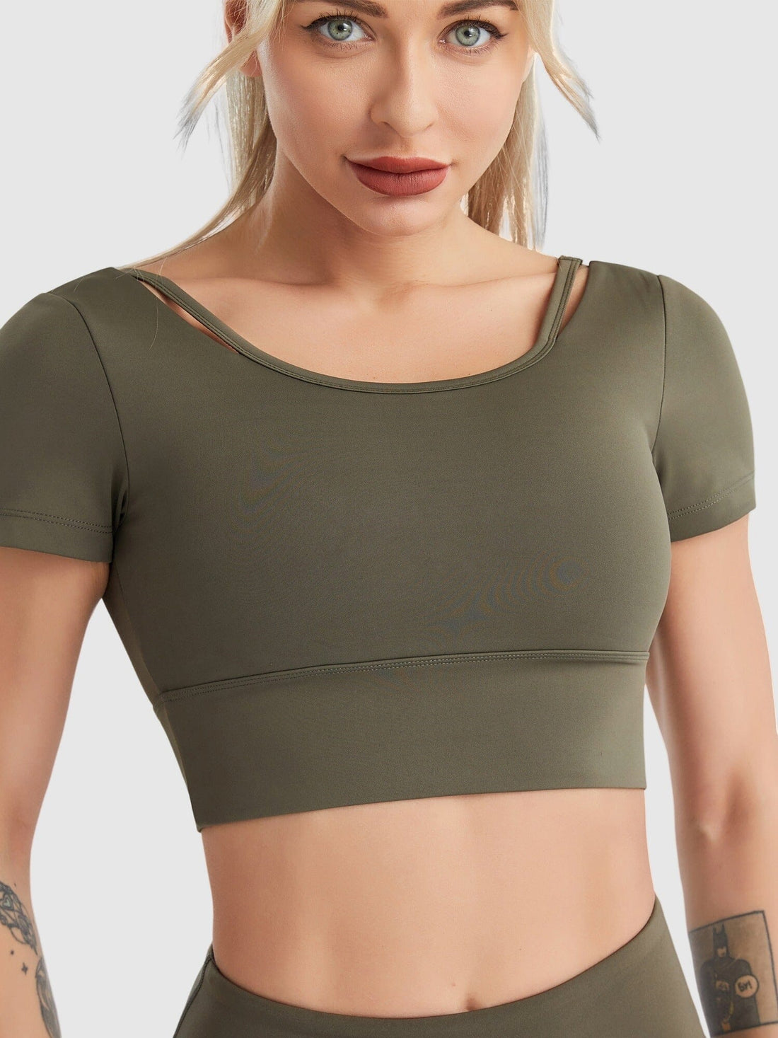 Brassière Sport Manches Courtes | Yogaova