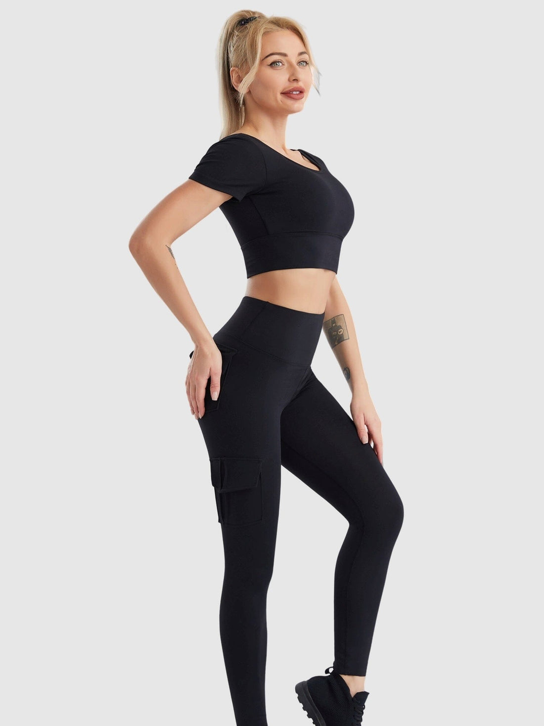 Brassière Sport Manches Courtes | Yogaova