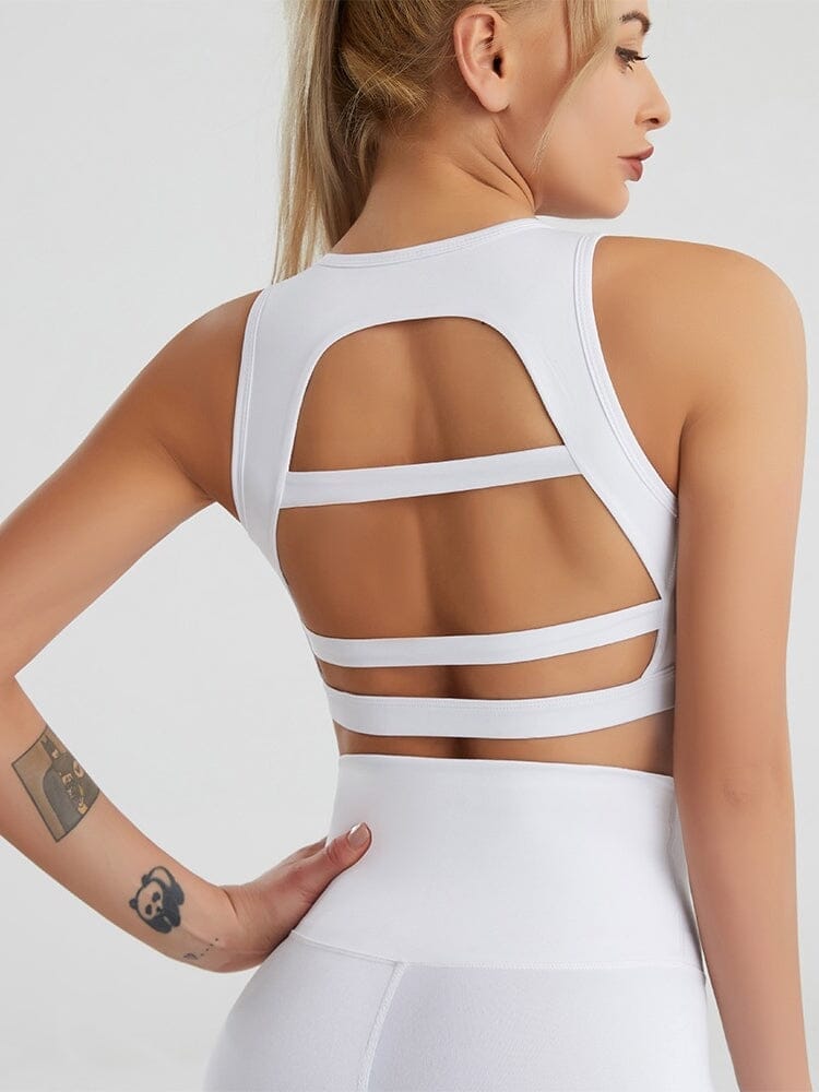 Brassière Sport Transparence Maille | Yogaova