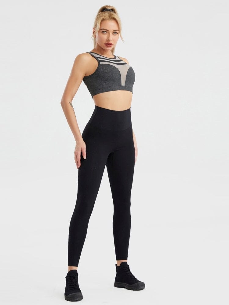 Brassière Sport Transparence Maille | Yogaova