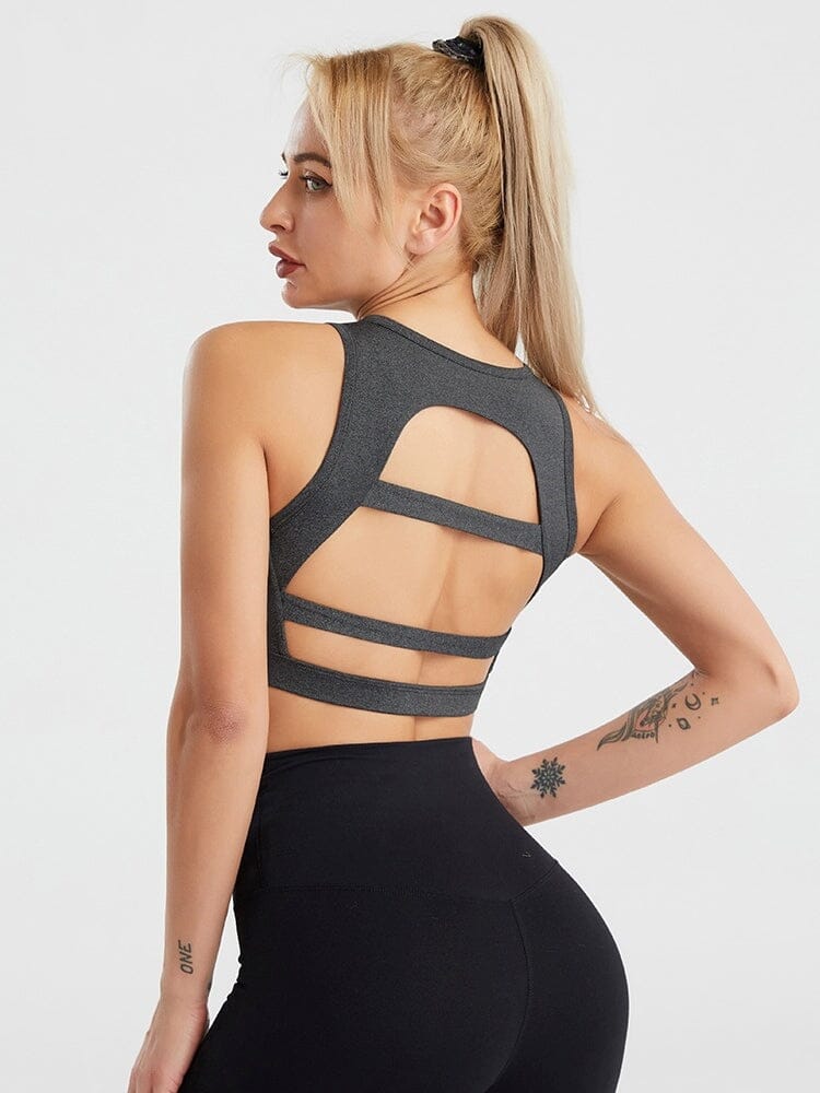 Brassière Sport Transparence Maille | Yogaova