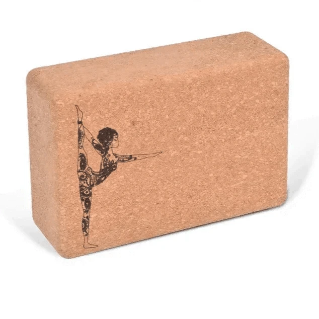 Brique de Yoga en Bois à Motifs