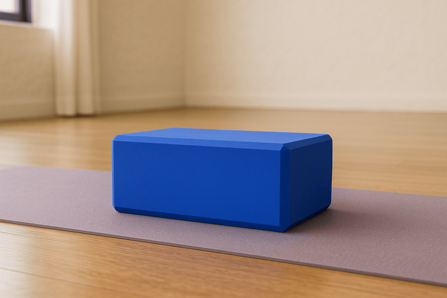 brique yoga bleu