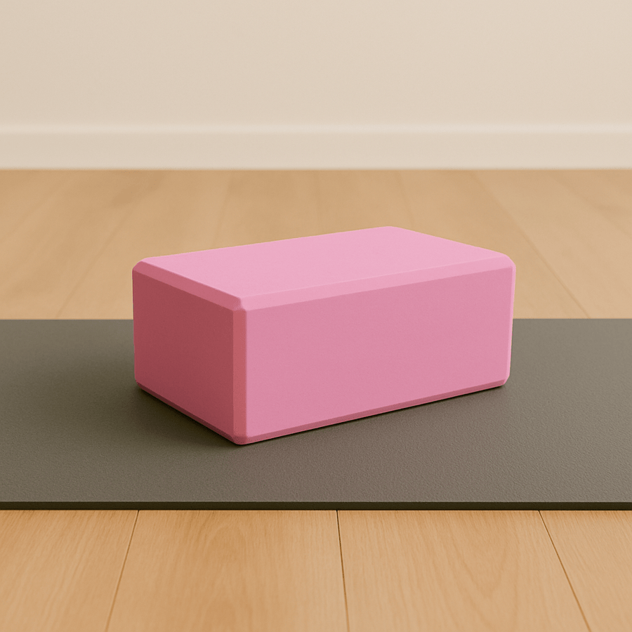 brique yoga rose