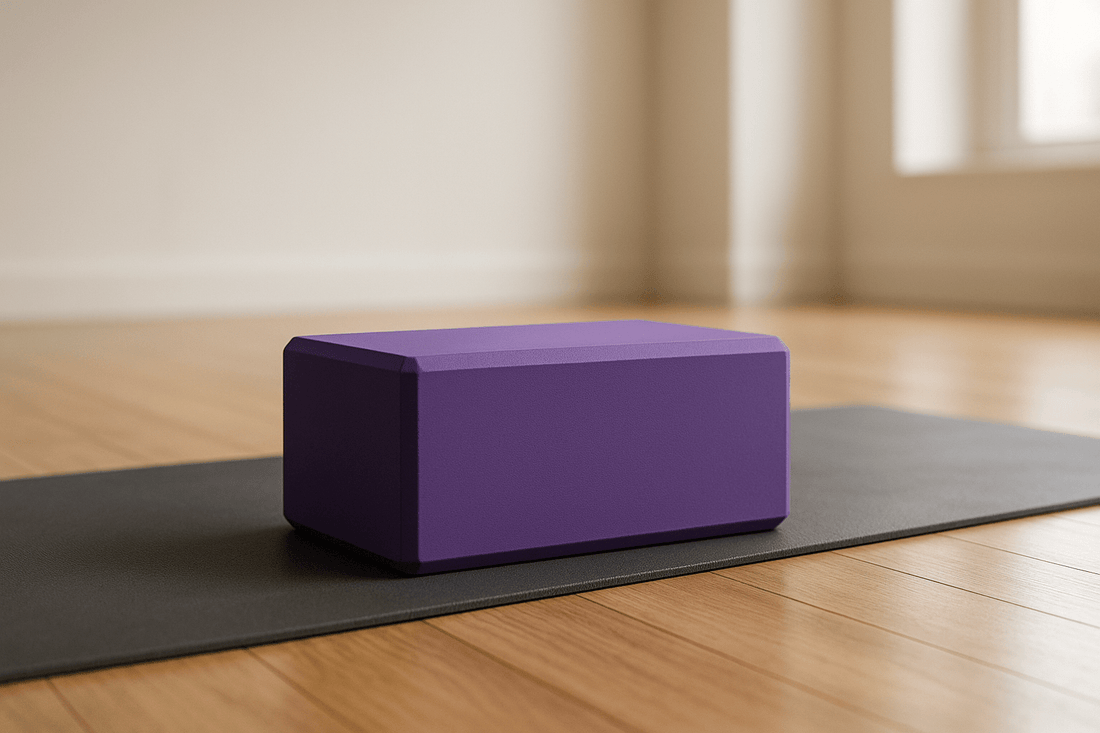 brique yoga violet
