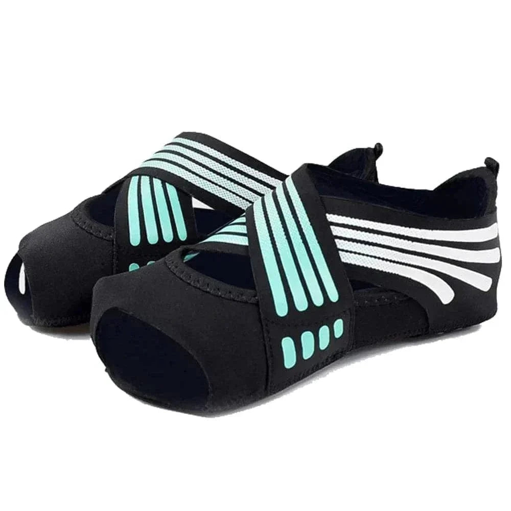 Chaussettes de Yoga Antidérapantes Motif Liberty