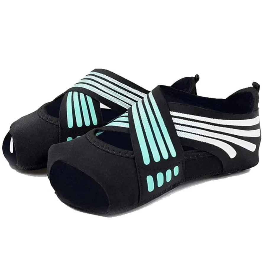 Chaussettes de Yoga Antidérapantes Motif Liberty