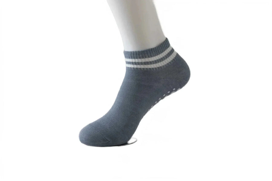 Chaussettes de Yoga Bicolores à Rayures