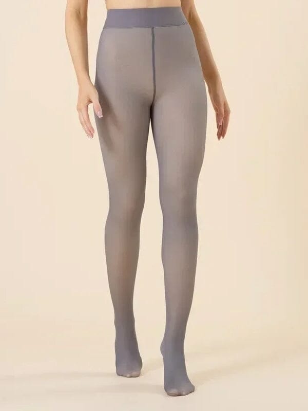 Collant Polaire Transparent | Yogaova
