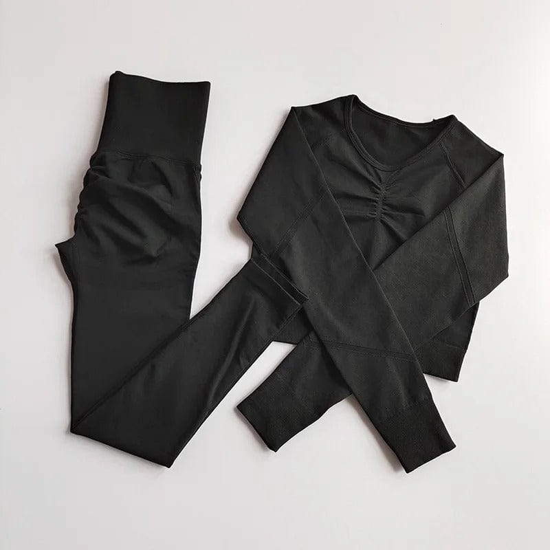 Combinaison de Yoga avec Top Long