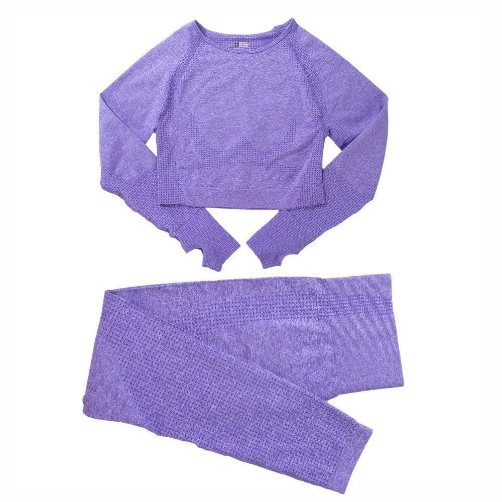 Combinaison de Yoga avec Top Long