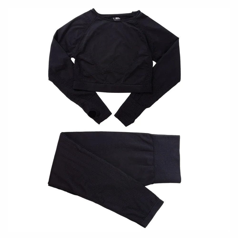 Combinaison de Yoga avec Top Long