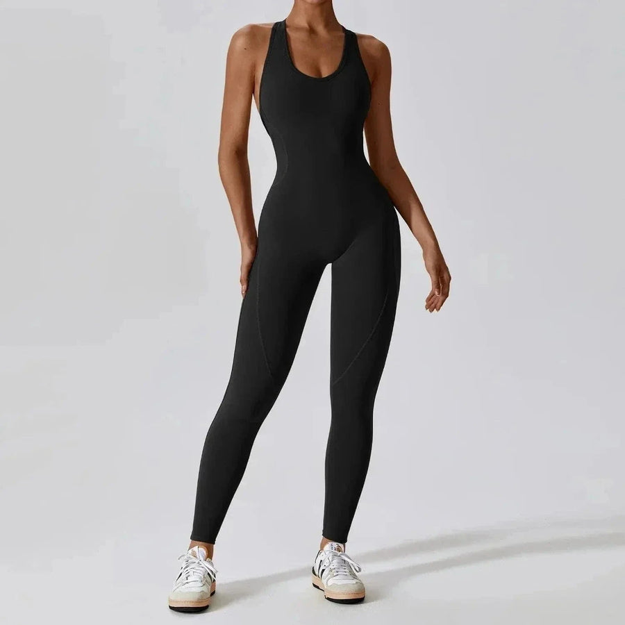 Combinaison de Yoga Intégrale Design Croisé
