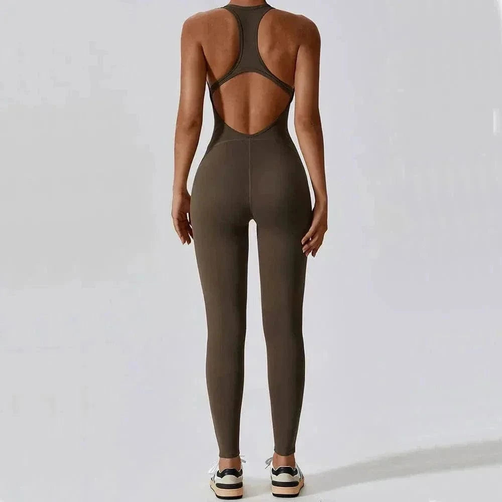Combinaison de Yoga Intégrale Design Croisé