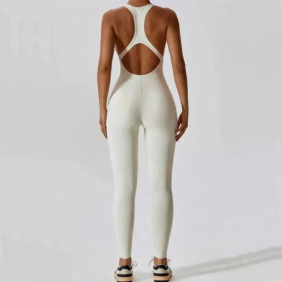 Combinaison de Yoga Intégrale Design Croisé