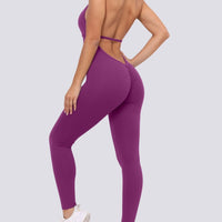 Combinaison Fitness Dos Nu | Yogaova