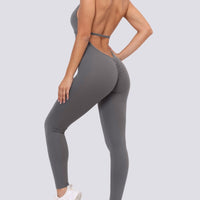 Combinaison Fitness Dos Nu | Yogaova